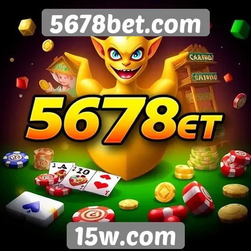 Variedade de jogos disponíveis na plataforma 5678bet